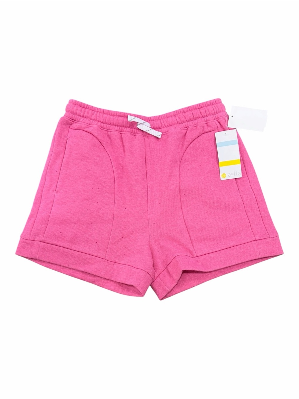 Zella Hot Pink Girls' Knit Shorts L